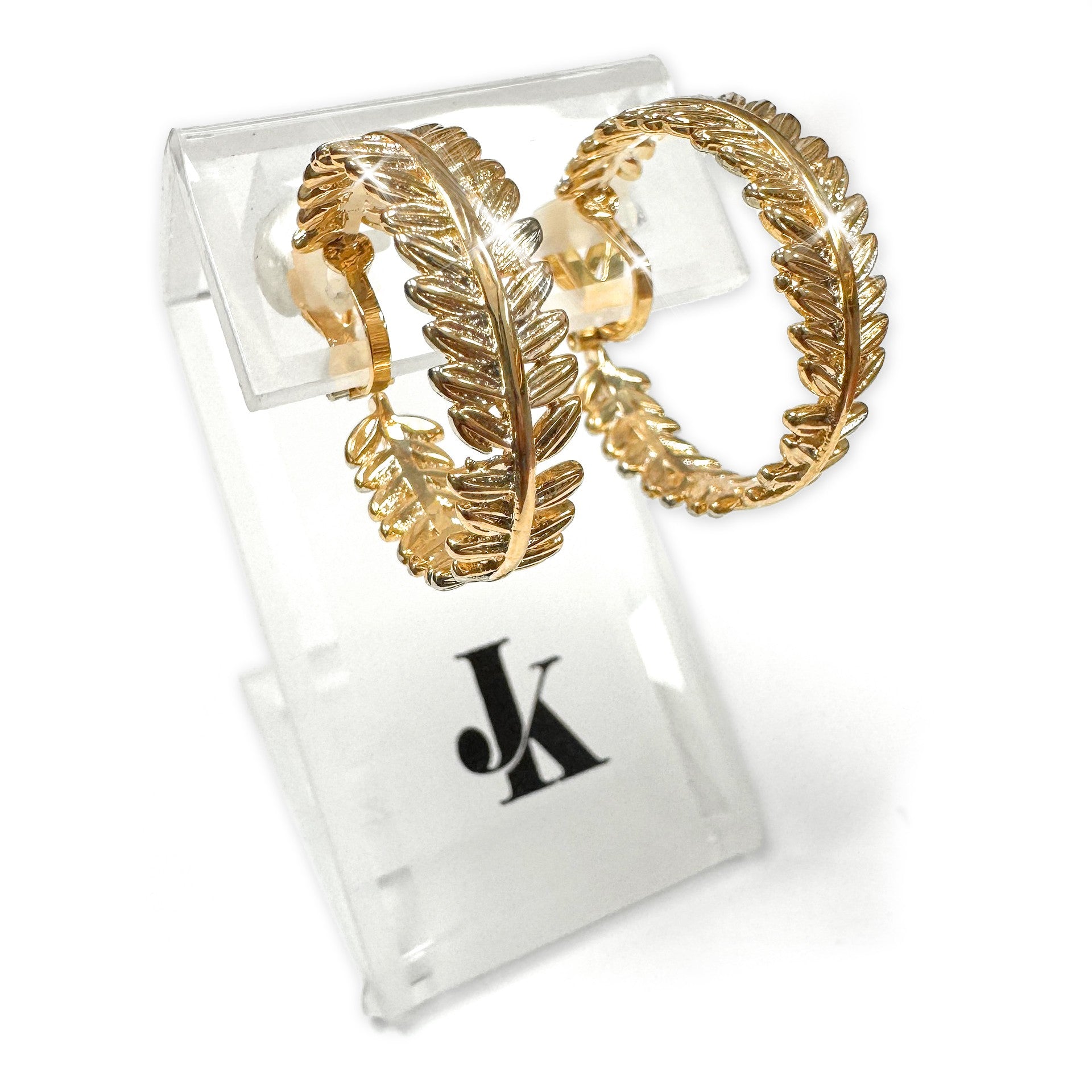 EARRING LAUREL WREATH GOLD