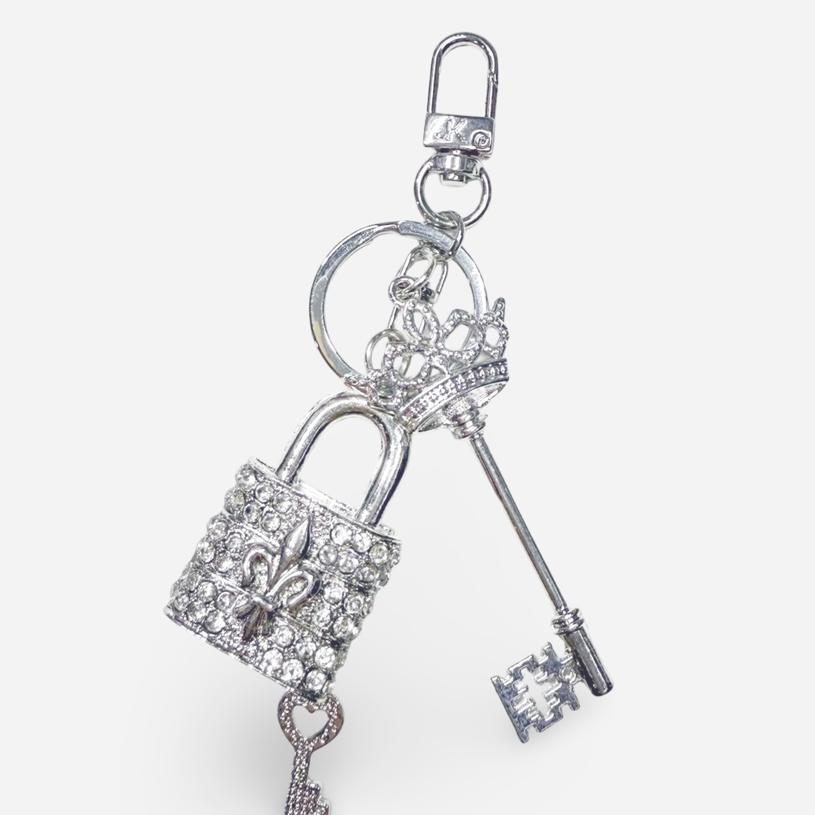 PURSE CHARM PRINCESS LOCK AND KEY