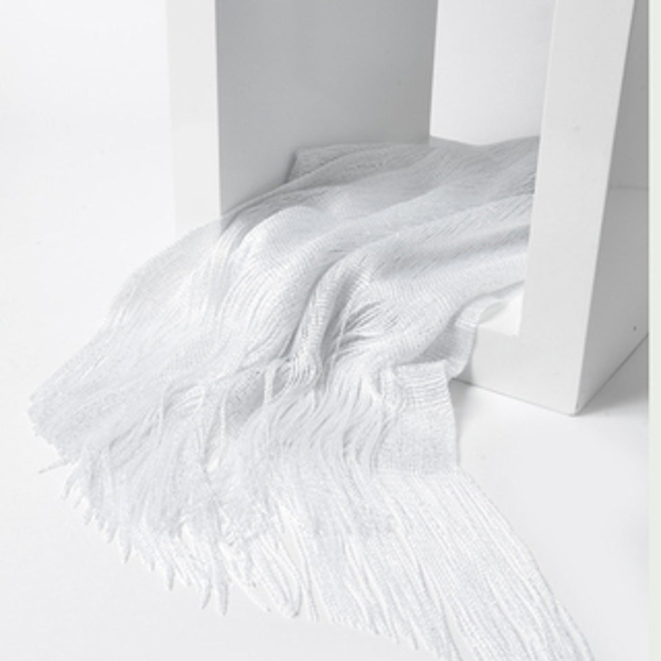 SCARF SPARKLE WHITE