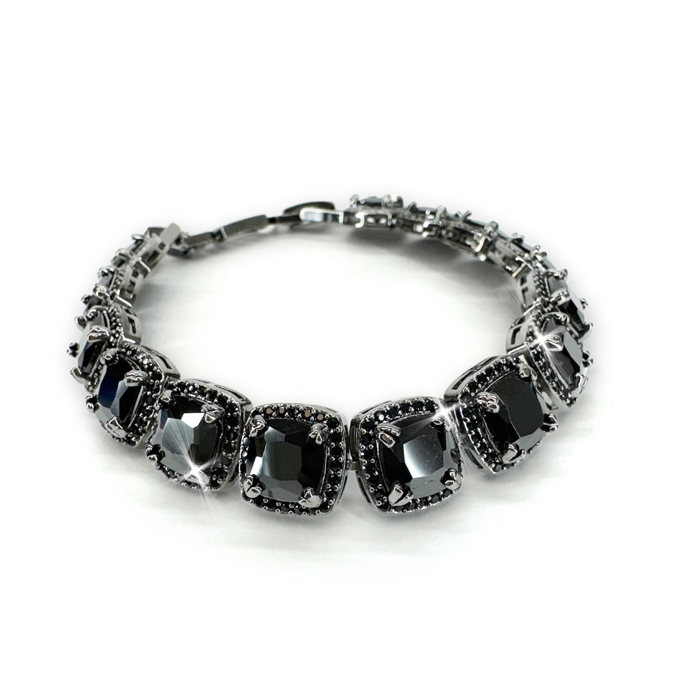 BRACELET MIDNIGHT CRYSTAL BLACK