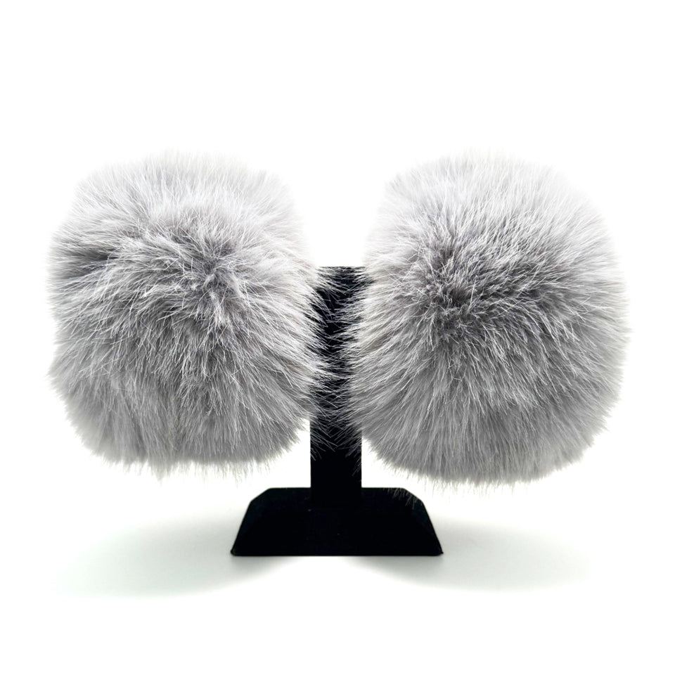 FAUX FUR FANTASY - COUTURE CUFFS GREY