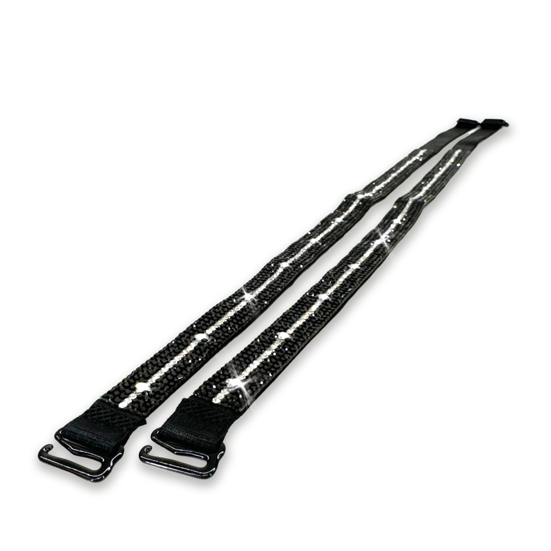 LITTLE BLACK DRESS COLLECTION BRA STRAP BLACK SILVER