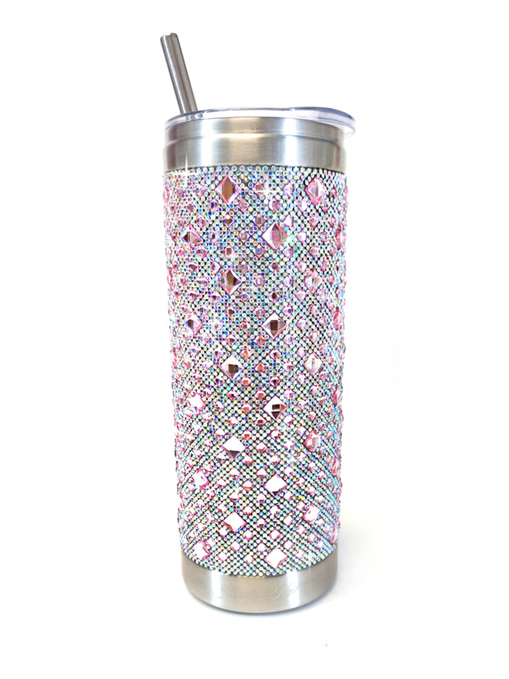 ROYAL ICE TUMBLERS FLAMINGO PINK DIAMOND