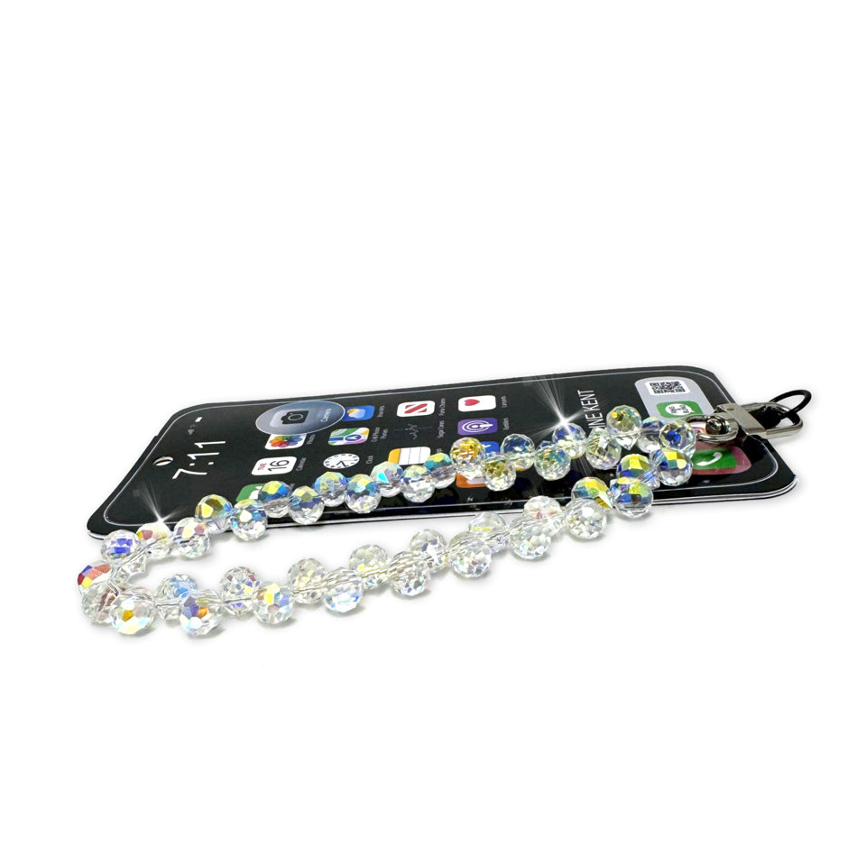 CRYSTAL PHONE LANYARD AB