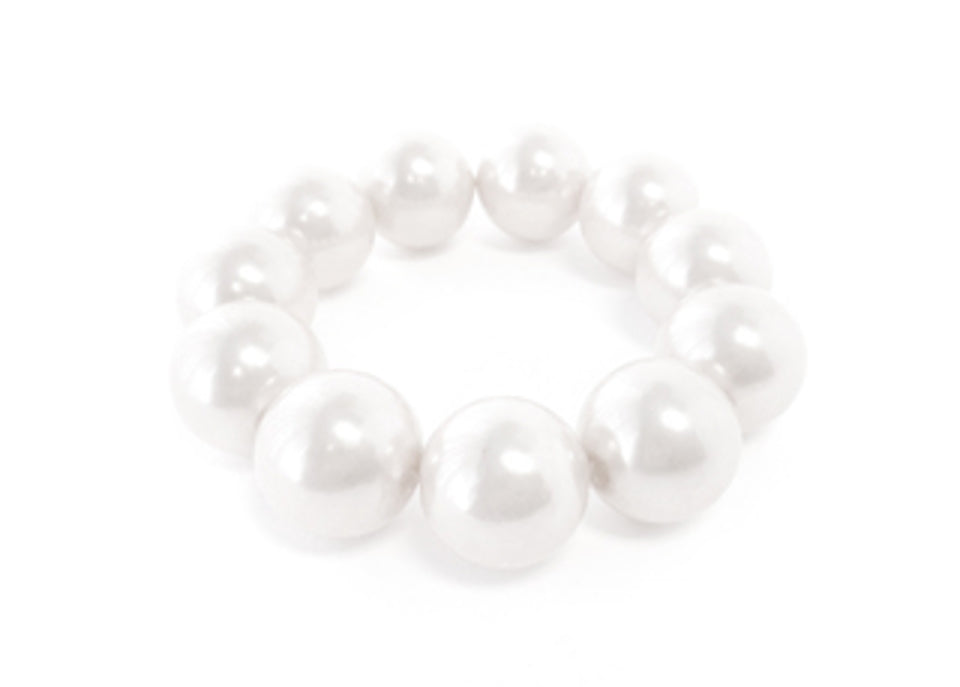 BRACELET FLINTSTONE WHITE