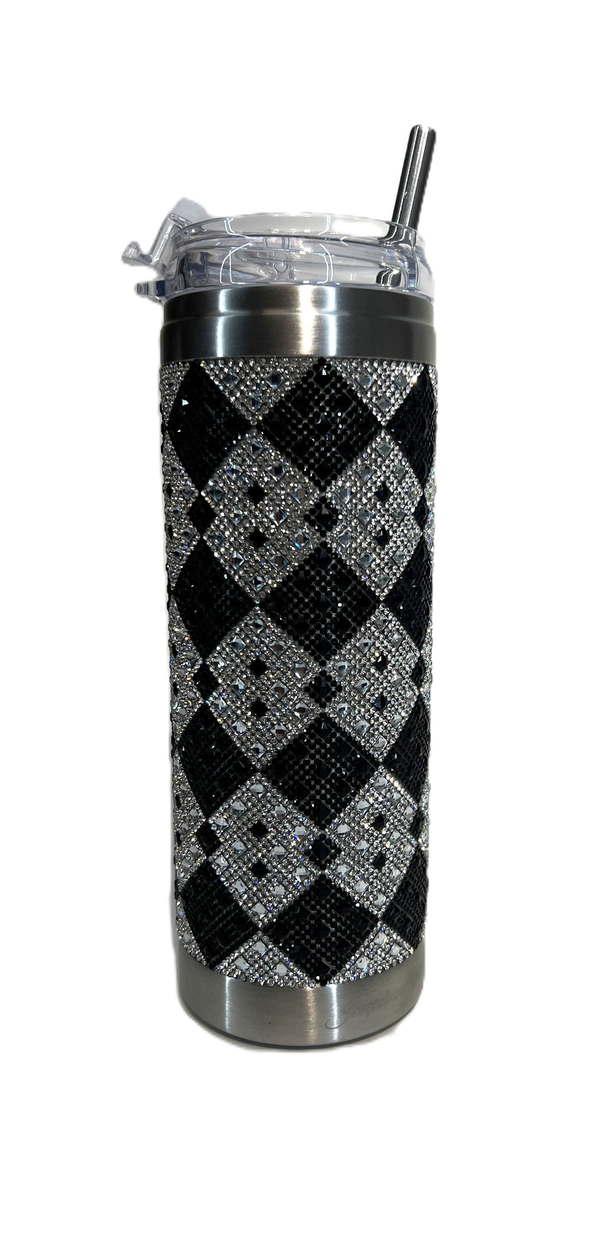 STARRY NIGHT TUMBLER CRYSTAL SILVER/BLACK
