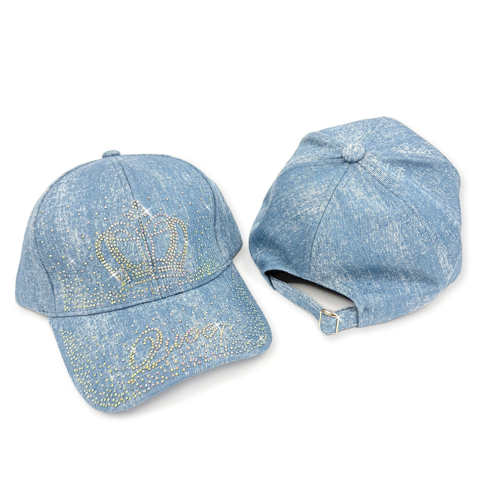 Jacqueline Kent Ball Cap Blue Crown