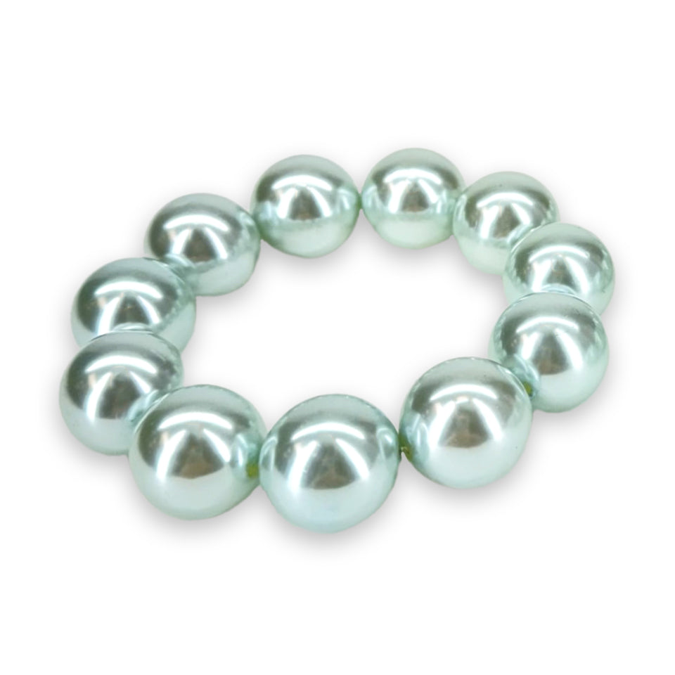 BRACELET WILMA FLINTSTONE PEARLS BLUE