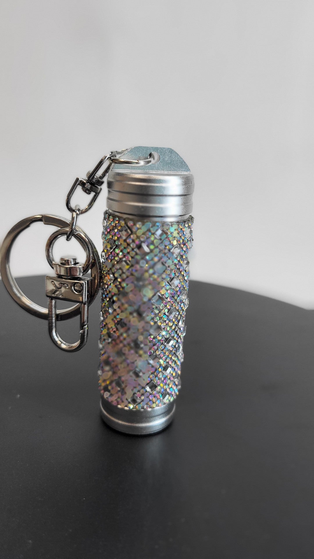 Jacqueline Kent Mini Tumbler Charm – AB Crystal
