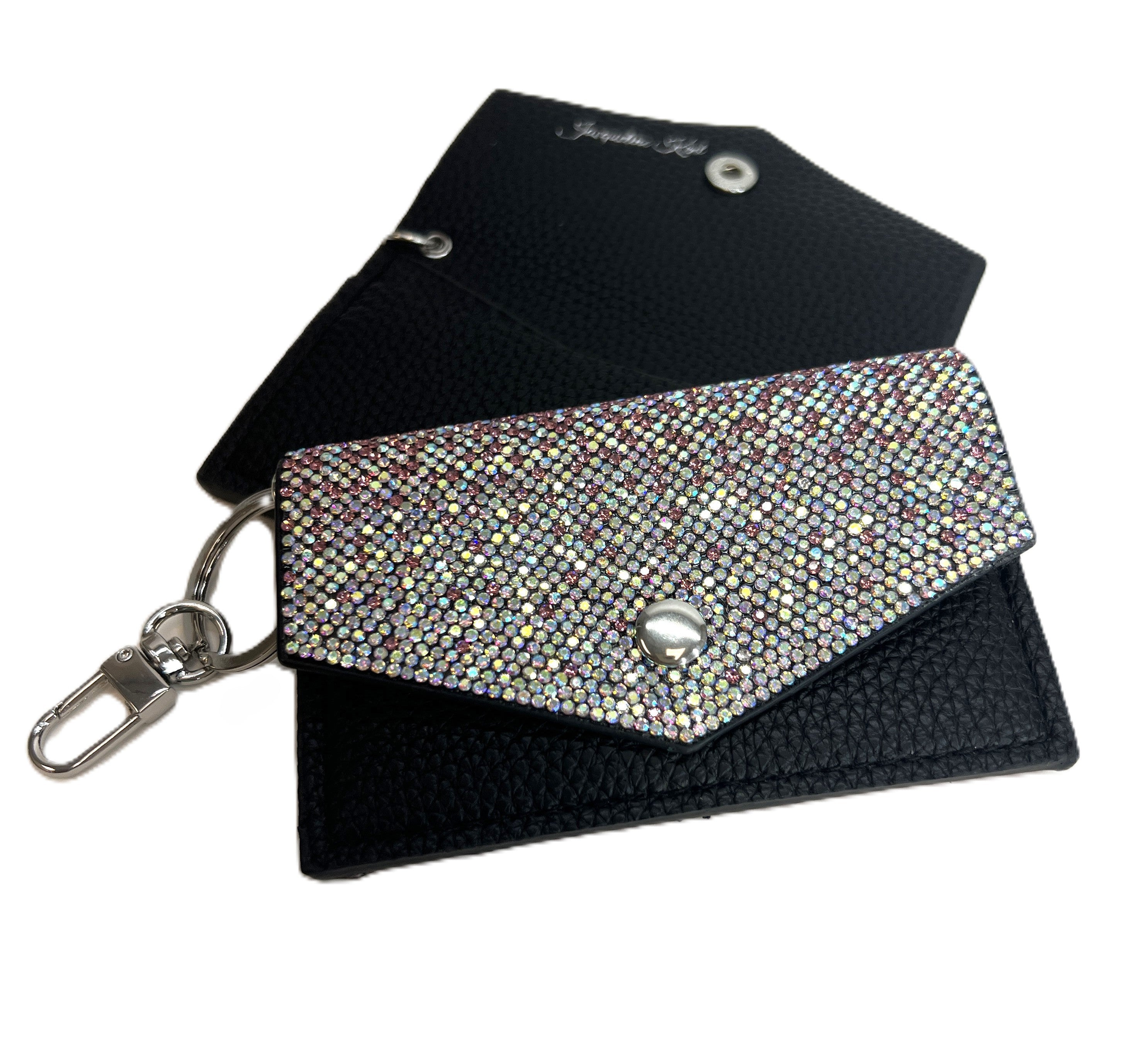 DAZZLE ME DARLING CARD WALLET RED OMBRE