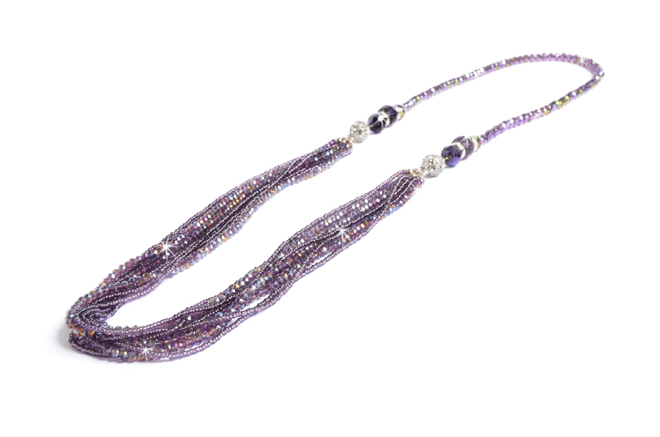 NECKLACE CINDERELLA PURPLE