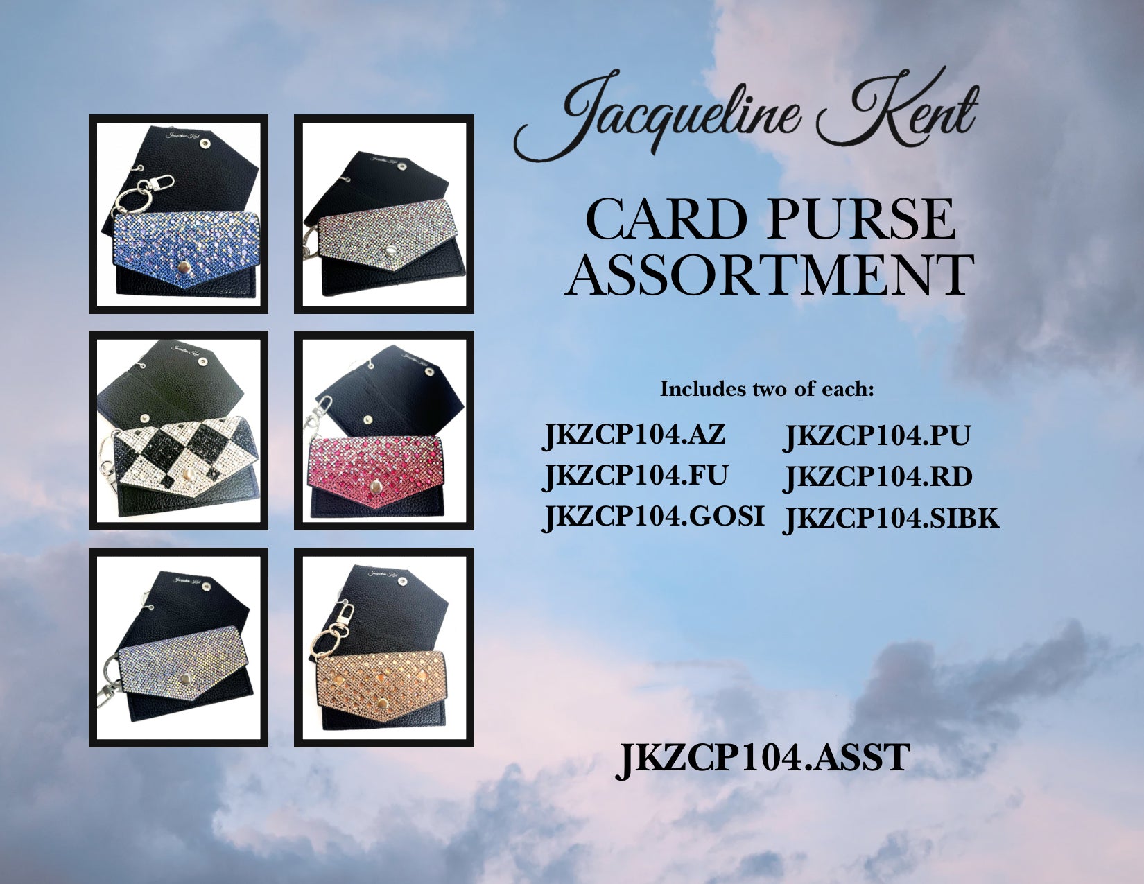 MINI CARD WALLET ASSORTMENT