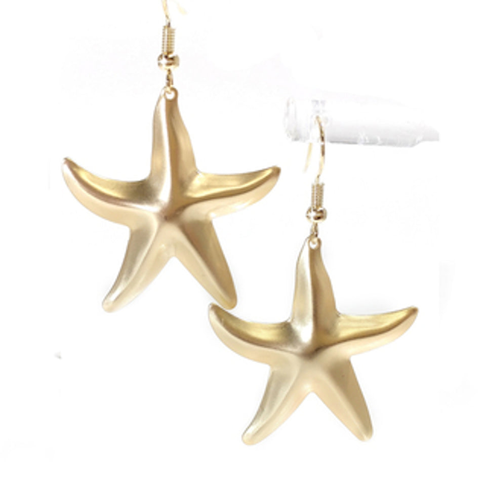 EARRING STARFISH GOLD