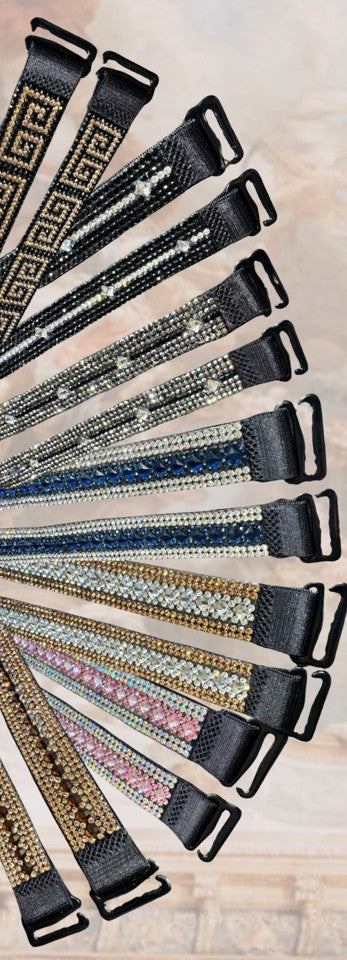 CRYSTAL BRA STRAP ASSORTMENT